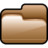 Folder Open Brown Icon